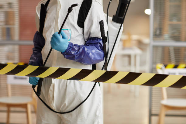 Professional Infectious Disease Decontamination technician working in Asbury, IA